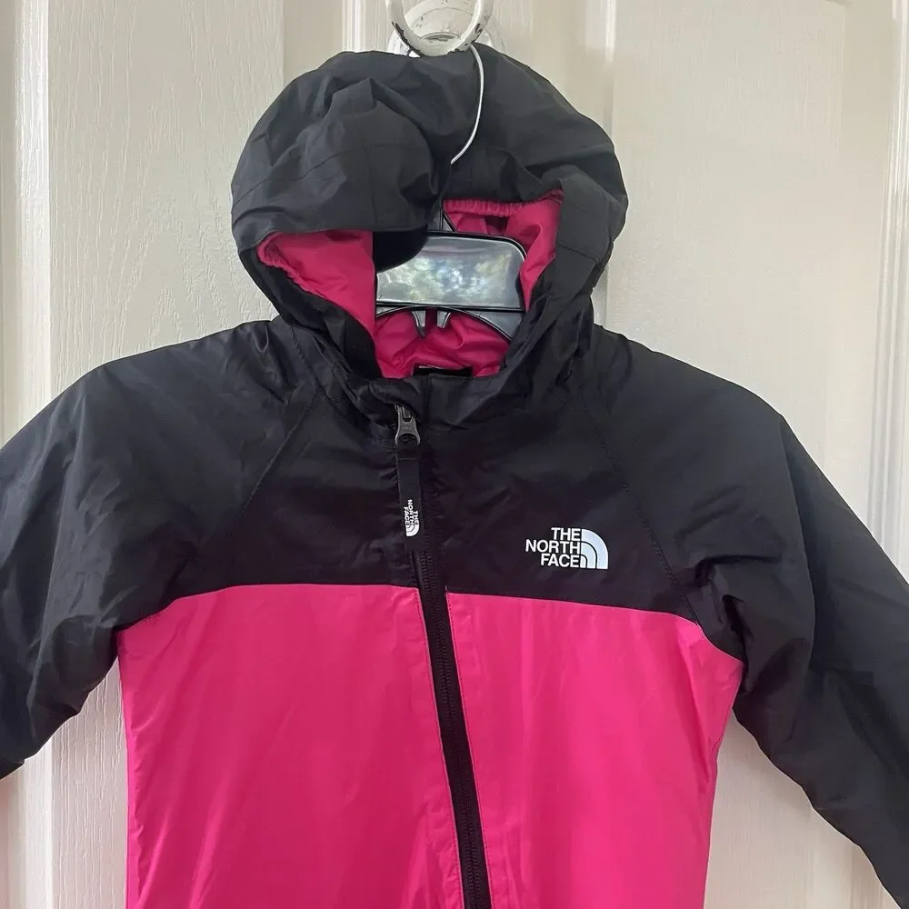 The North Face Insulated Tailout One Piece Snowsuit Pink Girls Size 18-24 Months